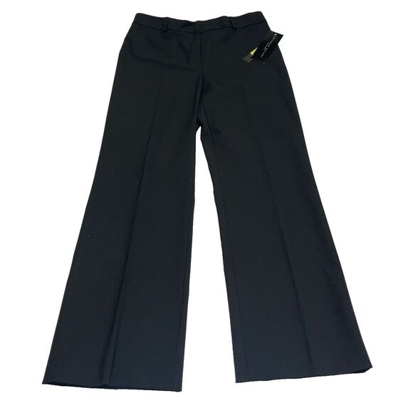 ANTONIO MELANI Pants - Antonio Melani‎ Womens Black Stretch Wide Leg Dress Pants Size 6 Brand New